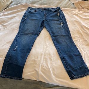 Massini high rise skinny jeans, size 16